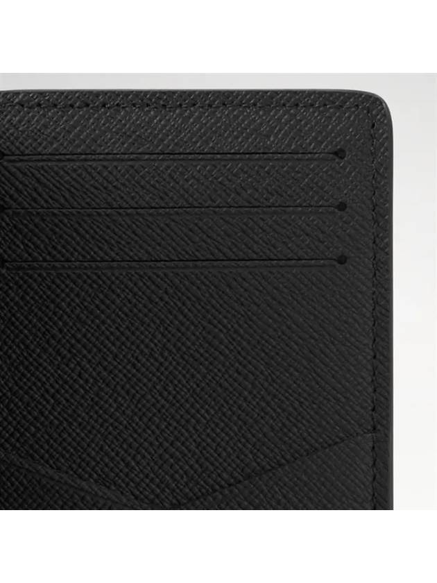 Pocket Organizer Monogram Card Wallet Black - LOUIS VUITTON - BALAAN 6