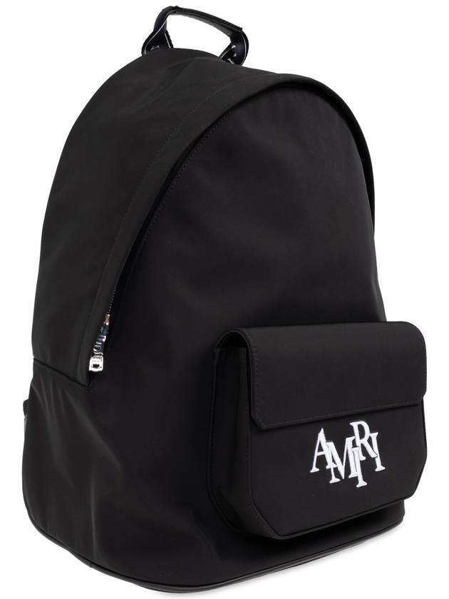 Amiri Backpack With Logo, Men's, Black - AMIRI - BALAAN 4