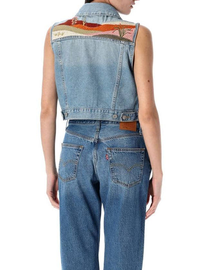 Levi'S Embroidery Vest - LEVI'S - BALAAN 2