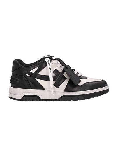 Out of Office Low Top Sneakers White Black - OFF WHITE - BALAAN 2