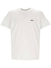 Logo Short Sleeve T-Shirt White - HUGO BOSS - BALAAN 1