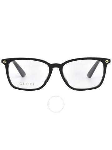 Gucci Demo Rectangular Ladies Eyeglasses GG0156OA 001 54 - GUCCI - BALAAN 1