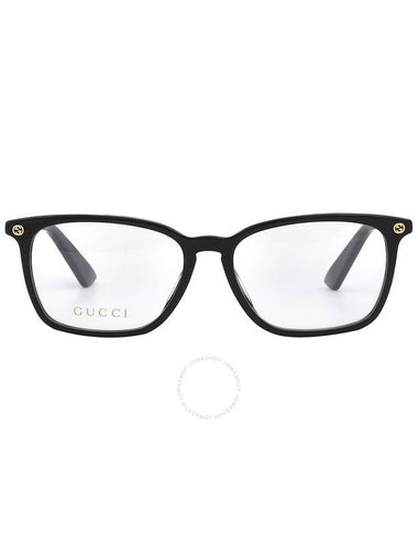 Gucci Demo Rectangular Ladies Eyeglasses GG0156OA 001 54 - GUCCI - BALAAN 1