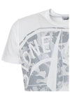 Men's Big Logo Camo Short Sleeve T-Shirt White - STONE ISLAND - BALAAN 4