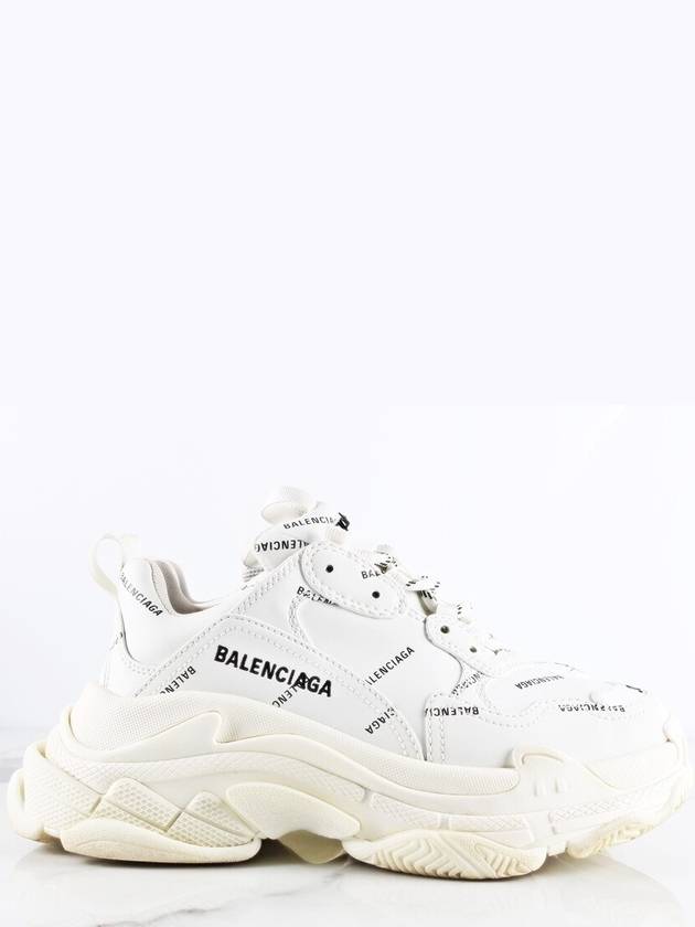 Triple S White Multi Logo 38 Domestic 245 - BALENCIAGA - BALAAN 6