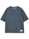 _PIGMENT WAPPEN OVER FIT SHORT SLEEVE T SHIRTS NAVY - THE GREEN LAB - BALAAN 6
