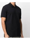 Skull Motif Short Sleeve Polo Shirt Black - ALEXANDER MCQUEEN - BALAAN 5