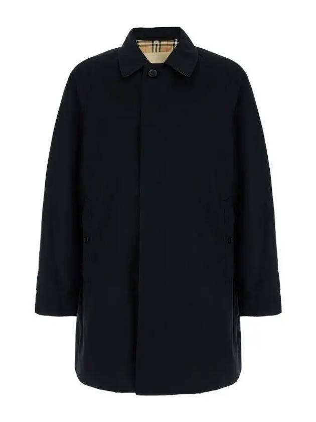 Short Camden Heritage Trench Coat Black - BURBERRY - BALAAN 2