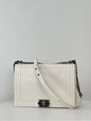 15th bag ivory large boy 3VCHB25012 - CHANEL - BALAAN 1