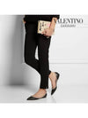 Rockstud Ballerina Flats Black - VALENTINO - BALAAN 9