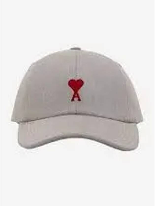 De Coeur Embroidery Ball Cap Jabel Grey - AMI - BALAAN 2