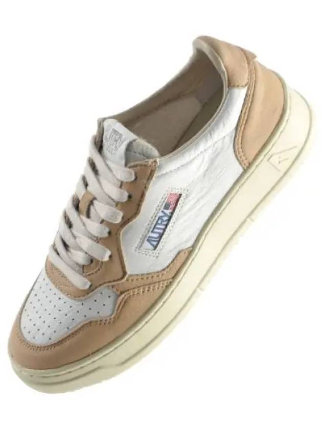 Medalist Raw Leather Sneakers Women s - AUTRY - BALAAN 1