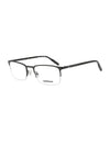 Eyewear Semi-Rimless Metal Eyeglasses Black - MONTBLANC - BALAAN 3