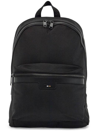 recycled fabric backpack - HUGO BOSS - BALAAN 1