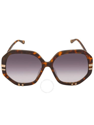 Chloe Blue Geometric Ladies Sunglasses CH0105SA 004 60 - CHLOE - BALAAN 1