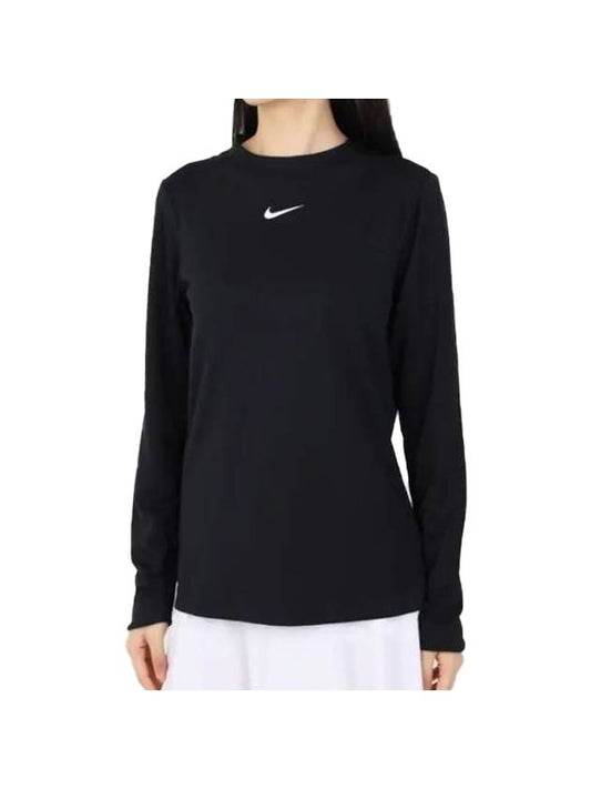 Golf Shoes Women's Golf Dry Fit UV Adventure Crew Top DX1493 010 W NK DF ADVTG CREW TOP - NIKE - BALAAN 1