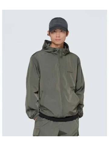 Bright Hood Windbreaker S24FMFWB70 Khaki - SNOW PEAK - BALAAN 1