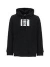 Men's Prorsum Label Cotton Hoodie Black - BURBERRY - BALAAN 2