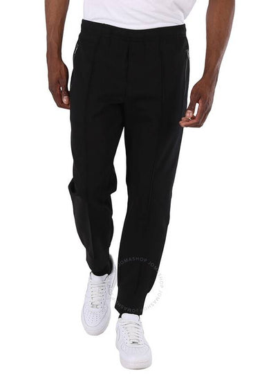 Zipper Pocket Track Pants Black - EMPORIO ARMANI - BALAAN 2