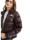 Women's Padded Nuptse Retro Brown Jumper - THE NORTH FACE - BALAAN 1