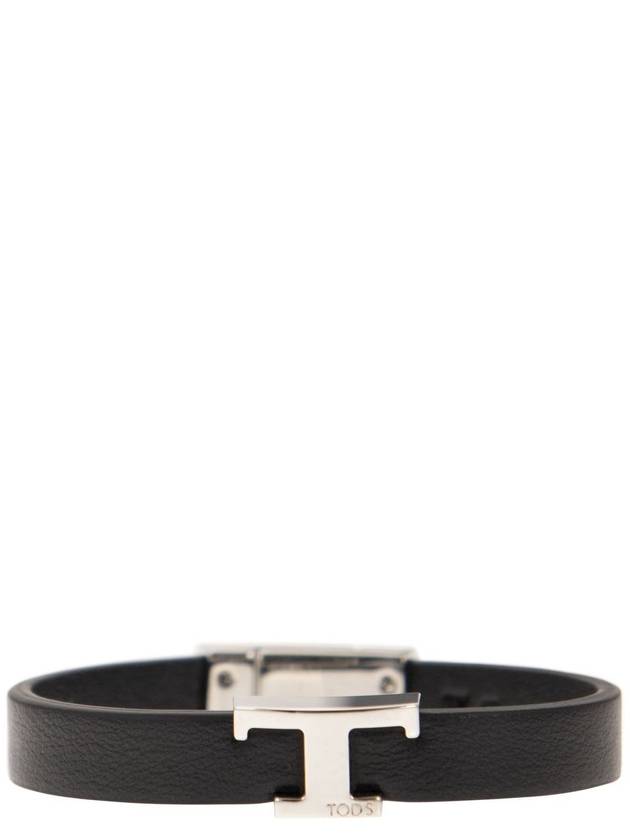 T silver bracelet black - TOD'S - BALAAN 2