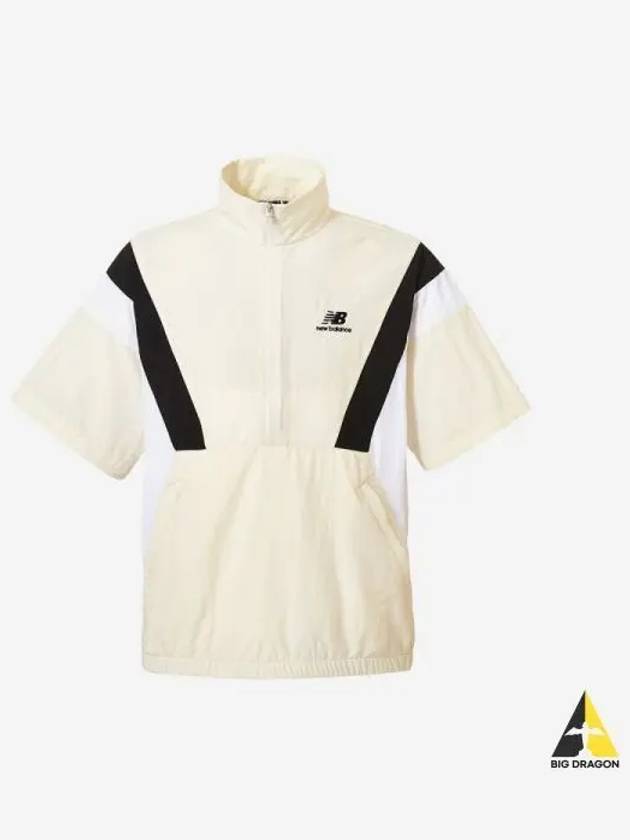 Uni N Flying Shorts Anorak 64 Cream - NEW BALANCE - BALAAN 1