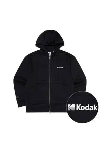 KODAK Apparel Essential Everlight Hooded Zip up BLACK - KODO - BALAAN 1