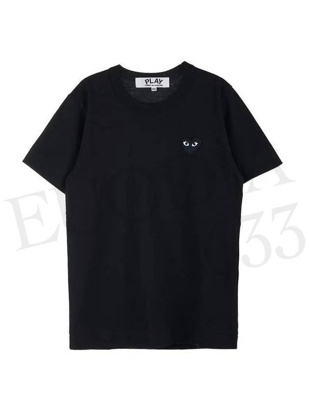 SS24 Play Comme des Gar ons Women s Black Heart T Shirt P1T063 - COMME DES GARCONS PLAY - BALAAN 2