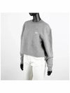 Wool Cashmere Knit Top Grey - MIU MIU - BALAAN 3