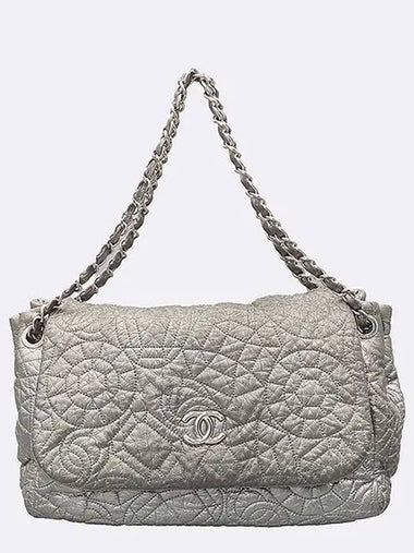 silver shoulder bag - CHANEL - BALAAN 1