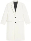 Men's Wool Single Coat Offwhite - AMI - BALAAN 2