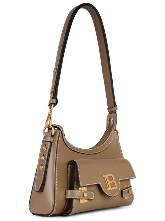 Balmain 'Hobo B-Buzz' Beige Leather Bag - BALMAIN - BALAAN 2