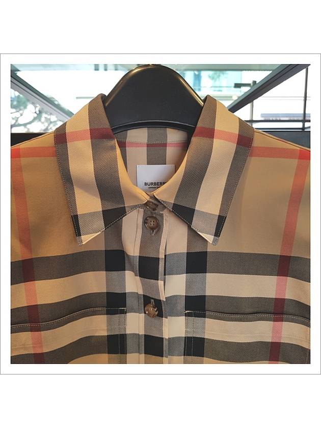 Vintage Check Shirt Beige - BURBERRY - BALAAN 5