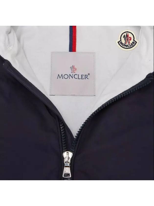 Kids Common Windbreaker Jacket Navy SVACE 1A00034 54A91 74S 8A 10A - MONCLER - BALAAN 4