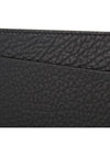 Grain Leather Stitch Card Wallet Black - MAISON MARGIELA - BALAAN 4