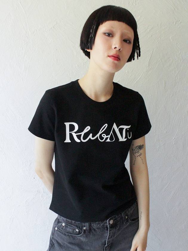 Lettering Logo Tshirt BLACK - RUBATI - BALAAN 3