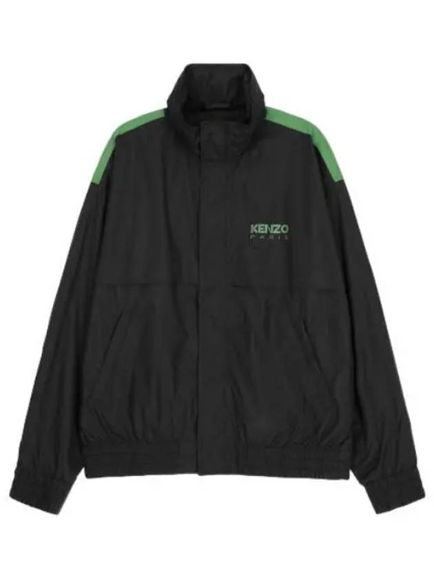 casual jacket black - KENZO - BALAAN 1