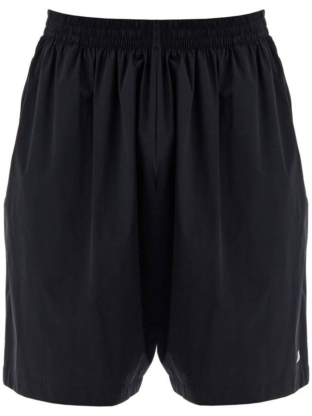 nylon stretch activewear bermuda shorts - BALENCIAGA - BALAAN 1