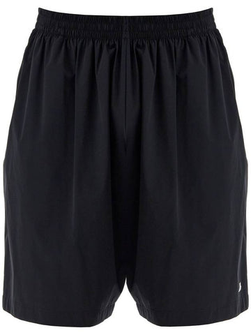 nylon stretch activewear bermuda shorts - BALENCIAGA - BALAAN 1