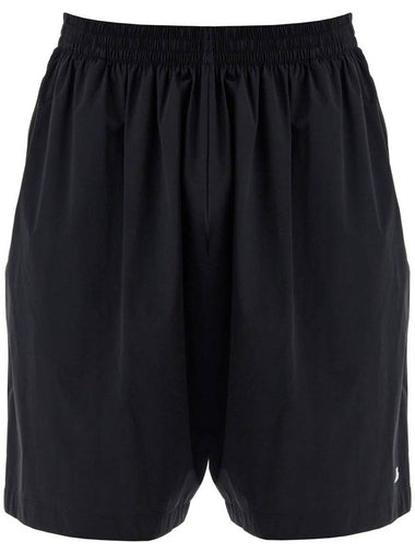 nylon stretch activewear bermuda shorts - BALENCIAGA - BALAAN 1