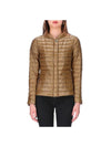 Elena Slim Fit Bomber Padding Camel - HERNO - BALAAN 1