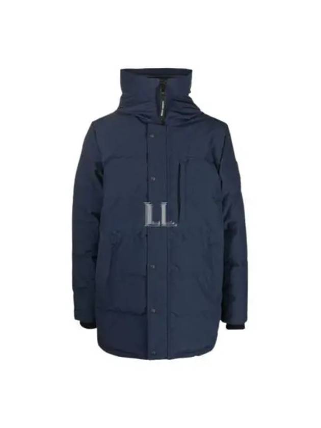 Carson Hooded Padding Parka Atlantic Navy - CANADA GOOSE - BALAAN 2