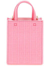 4G Canvas Vertical Mini G Tote Bag Bright Pink - GIVENCHY - BALAAN 5