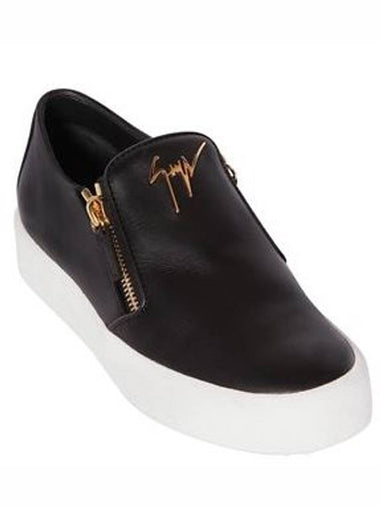 DESIGN May London gold double zipper sneakers - GIUSEPPE ZANOTTI - BALAAN 1