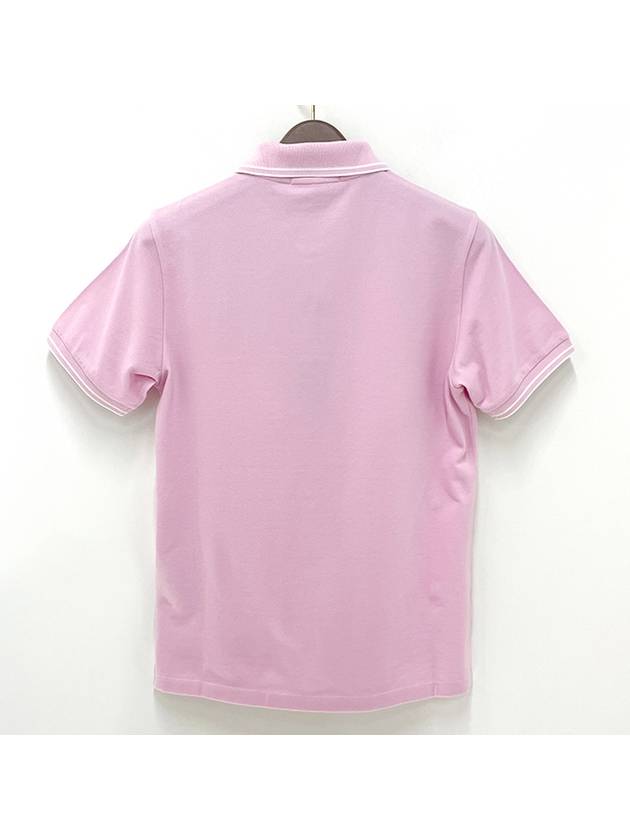 Kids Logo Patch Polo Short Sleeve T Shirt 14 Pink 801621348 V0080 - STONE ISLAND - BALAAN 2