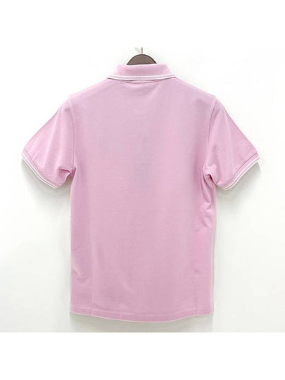 Kids Logo Patch Polo Short Sleeve T Shirt 14 Pink 801621348 V0080 - STONE ISLAND - BALAAN 2