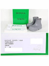 Puddle Rubber Ankle Rain Boots Grey - BOTTEGA VENETA - BALAAN 8