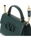 V-Sling Small Tote Shoulder Bag Green - VALENTINO - BALAAN 6