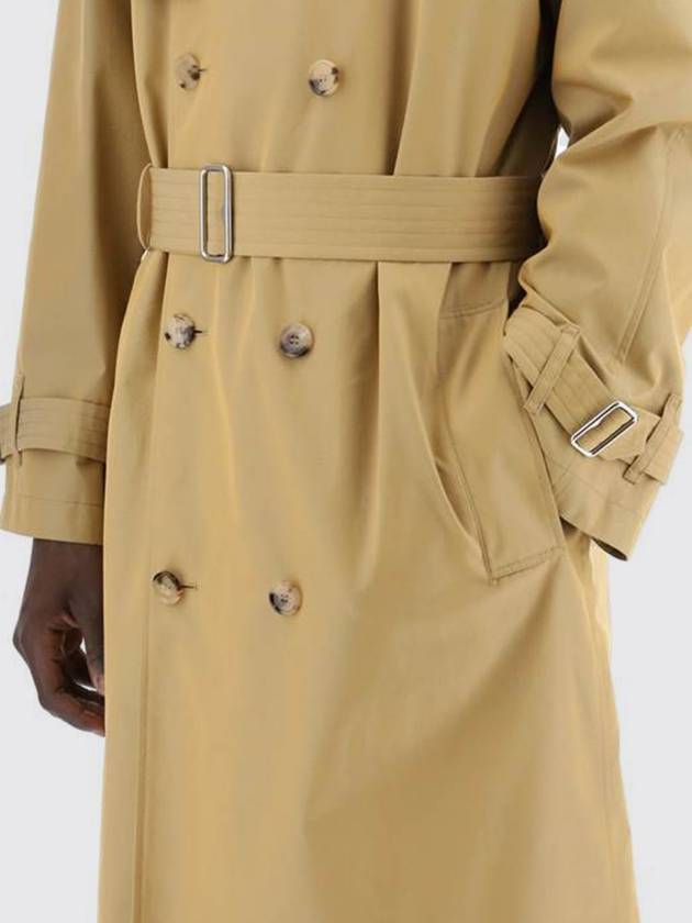 long gabardine trench coat 8087617 - BURBERRY - BALAAN 4