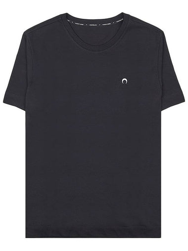 Moon logo embroidered shortsleeved Tshirt T129M JERCO002100 - MARINE SERRE - BALAAN 1